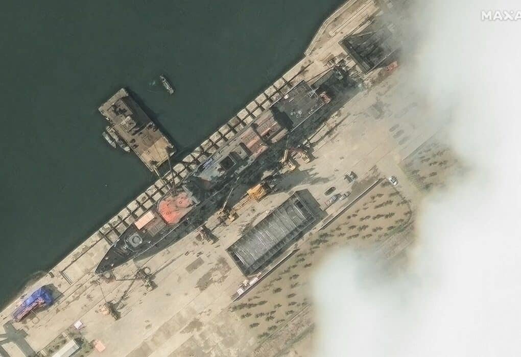 Kim Jong a says that 'serious accident' with the new North Korean war ship was 'criminal act'