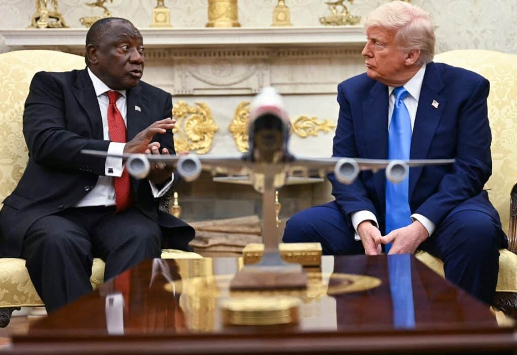 Trump showed old videos, took out crosses out of context in the genocide statements of South Africa